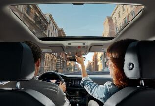 Panoramic sunroof