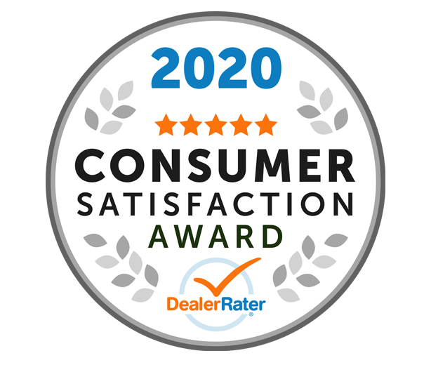 2020 DealerRater Consumer Satisfaction Award