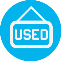 blue used icon