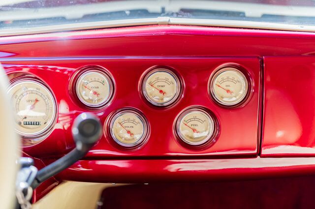 1938 Ford Standard Coupe Shaker V8 Custom Red Deer AB