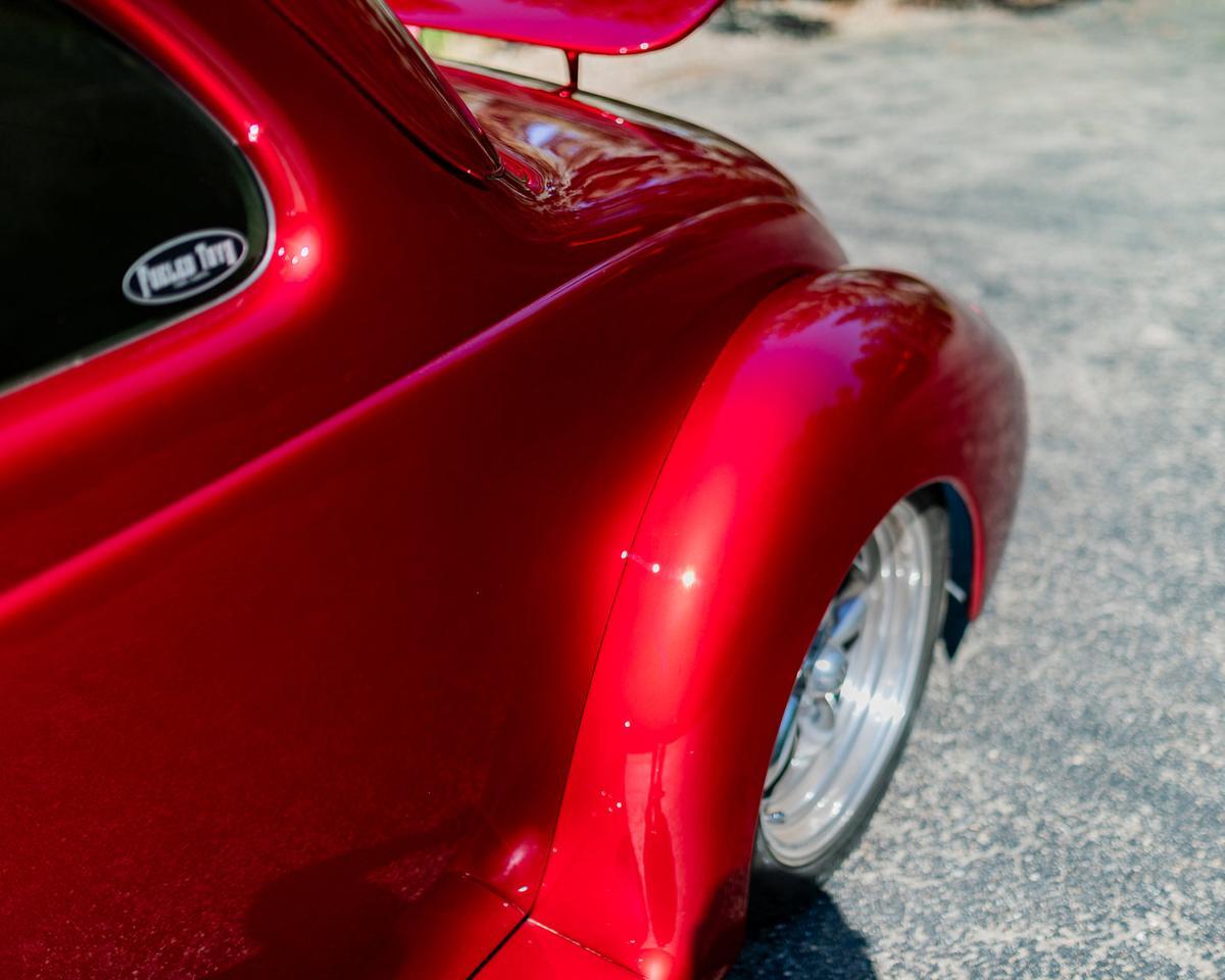 1938 Ford Standard Coupe Shaker V8 Custom Red Deer AB