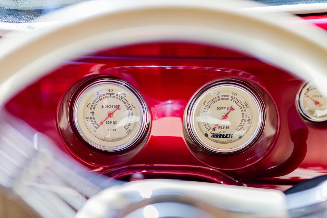 1938 Ford Standard Coupe Shaker V8 Custom Red Deer AB