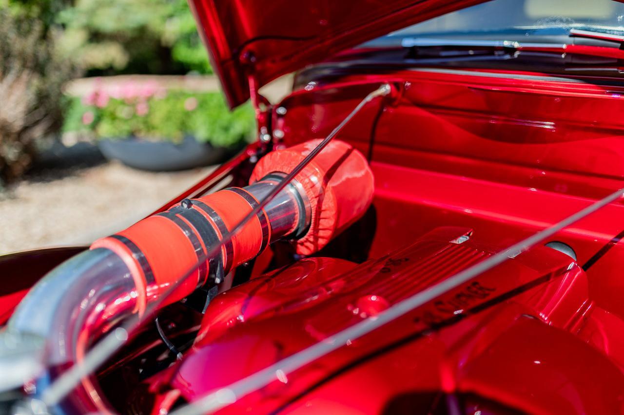1938 Ford Standard Coupe Shaker V8 Custom Red Deer AB