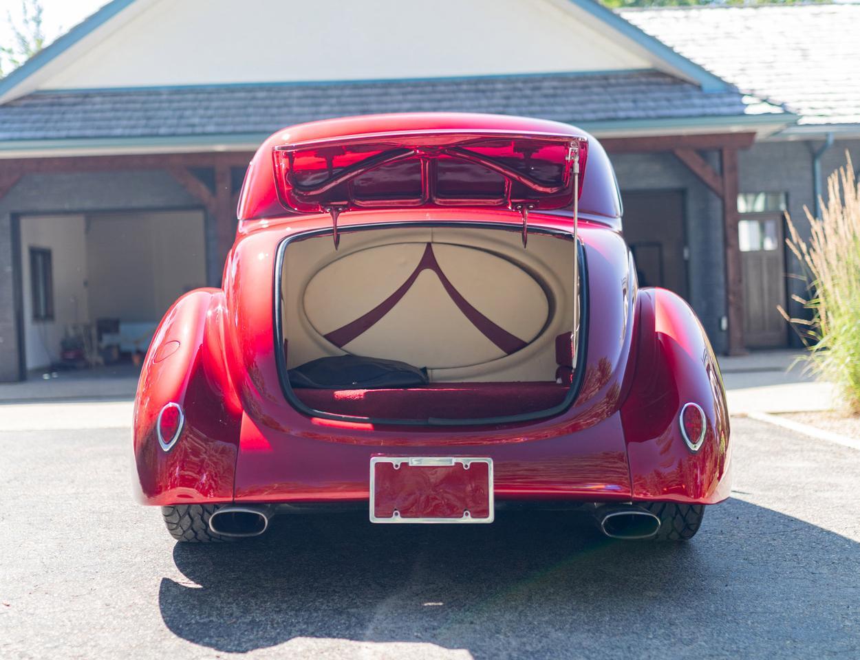 1938 Ford Standard Coupe Shaker V8 Custom Red Deer AB
