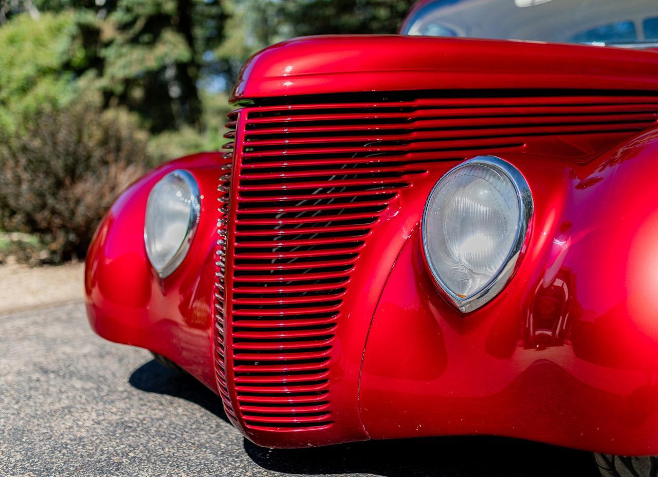 1938 Ford Standard Coupe Shaker V8 Custom Red Deer AB