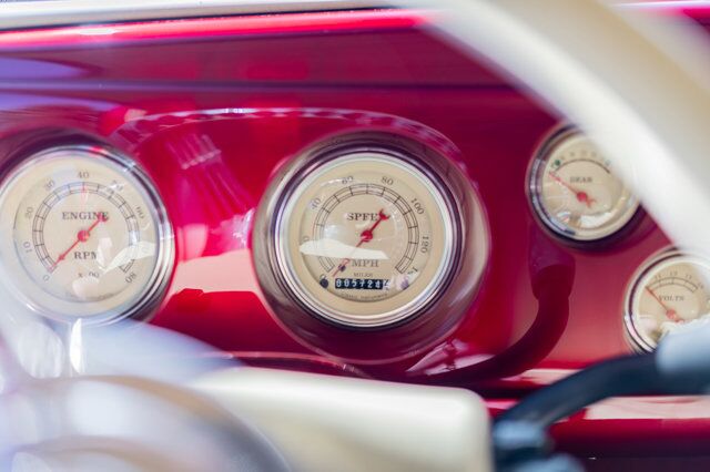 1938 Ford Standard Coupe Shaker V8 Custom Red Deer AB