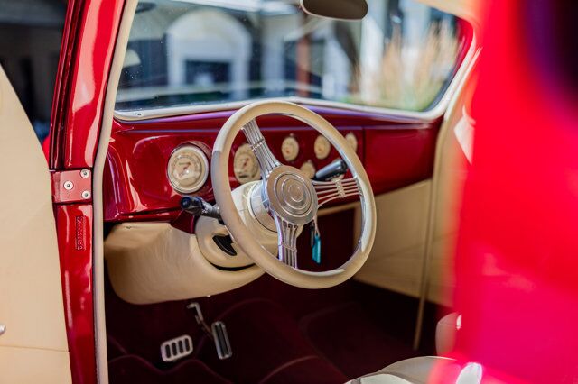 1938 Ford Standard Coupe Shaker V8 Custom Red Deer AB