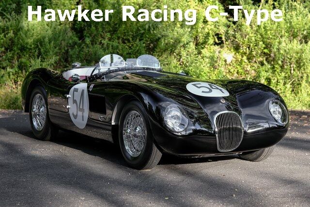 1954 Jaguar C-Type Hawker Racing Paramus NJ