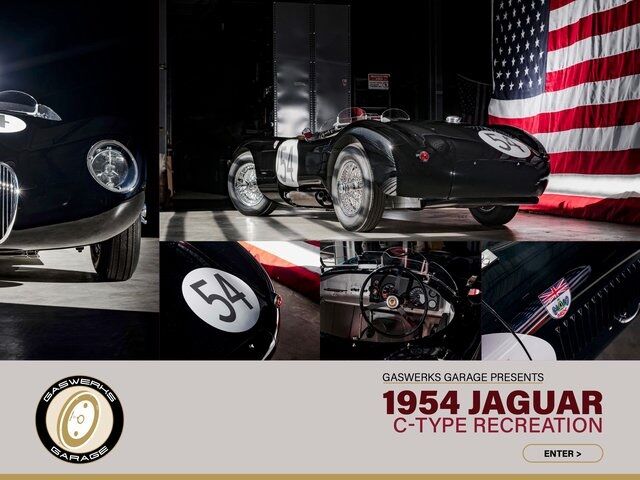 1954 Jaguar C-Type Hawker Racing