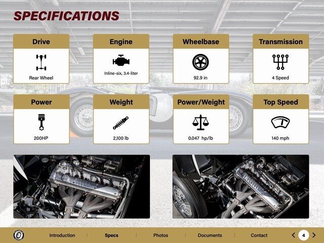 1954 Jaguar C-Type Hawker Racing Paramus NJ