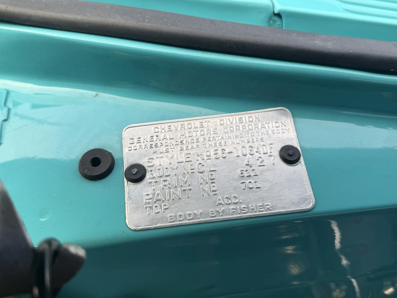 1956 CHEVROLET NOMAD Connellsville PA