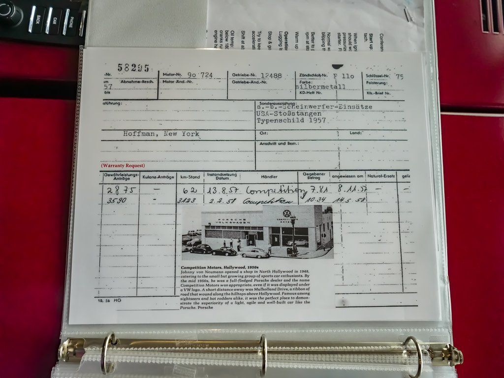 1957 Porsche 356 Carrera 1500 GS Colorado Springs CO