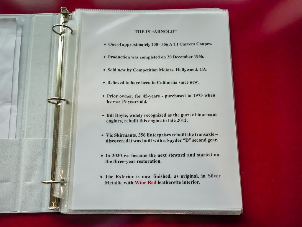 1957 Porsche 356 Carrera 1500 GS Colorado Springs CO