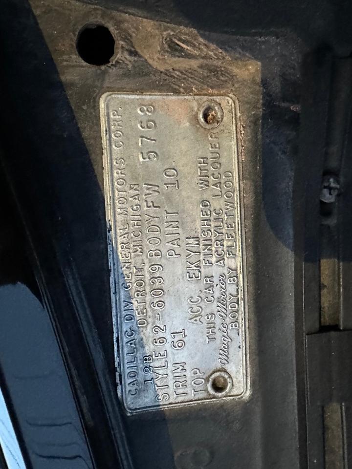 1962 Cadillac Fleetwood Sedan Charlton MA