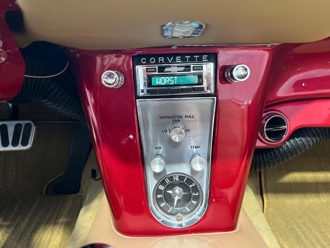 1962 Chevrolet Corvette Convertible, Restomod, 327/275 Cammed (Sounds Incredible), 375hp, New Frame, Vintage Air A/C Houston TX