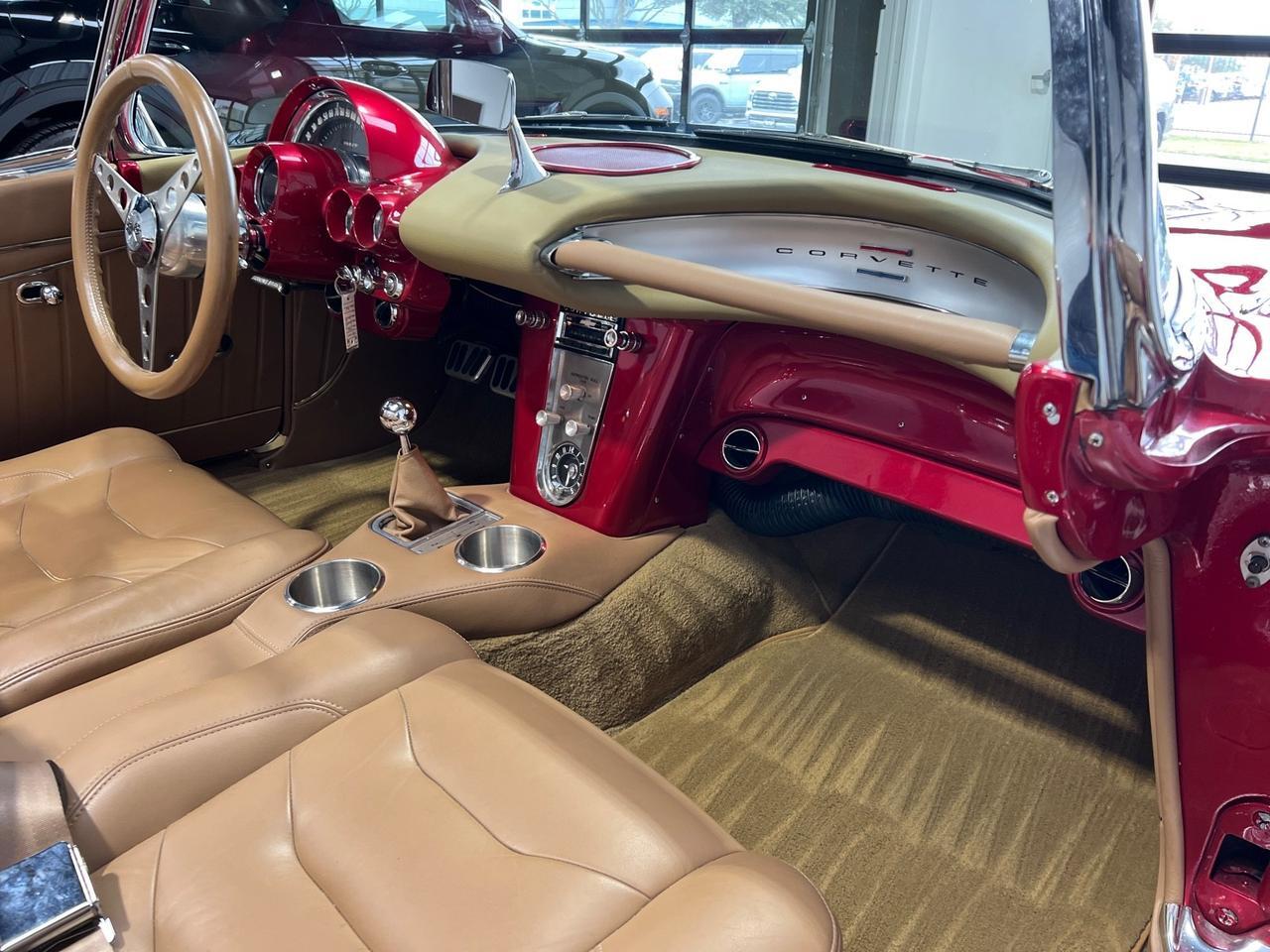 1962 Chevrolet Corvette Convertible, Restomod, 327/275 Cammed (Sounds Incredible), 375hp, New Frame, Vintage Air A/C Houston TX