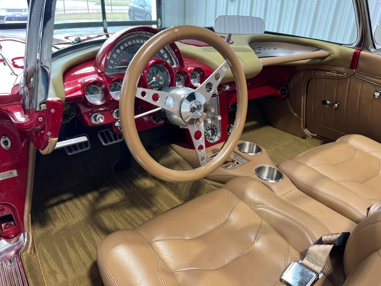 1962 Chevrolet Corvette Convertible, Restomod, 327/275 Cammed (Sounds Incredible), 375hp, New Frame, Vintage Air A/C Houston TX