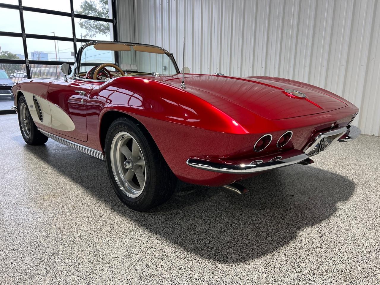 1962 Chevrolet Corvette Convertible, Restomod, 327/275 Cammed (Sounds Incredible), 375hp, New Frame, Vintage Air A/C