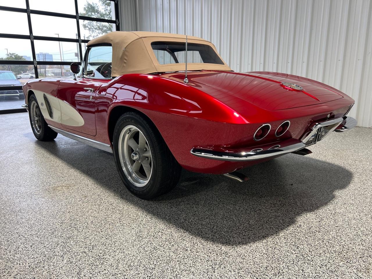 1962 Chevrolet Corvette Convertible, Restomod, 327/275 Cammed (Sounds Incredible), 375hp, New Frame, Vintage Air A/C Houston TX