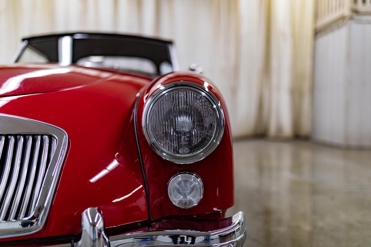 1962 MG MGA Mark 1 Roadster Manual Leather Red Deer AB