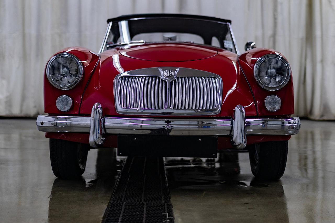 1962 MG MGA Mark 1 Roadster Manual Leather Red Deer AB