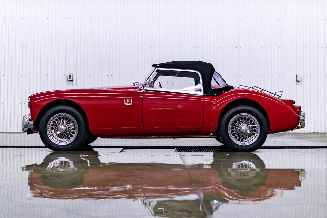 1962 MG MGA Mark 1 Roadster Manual Leather Red Deer AB