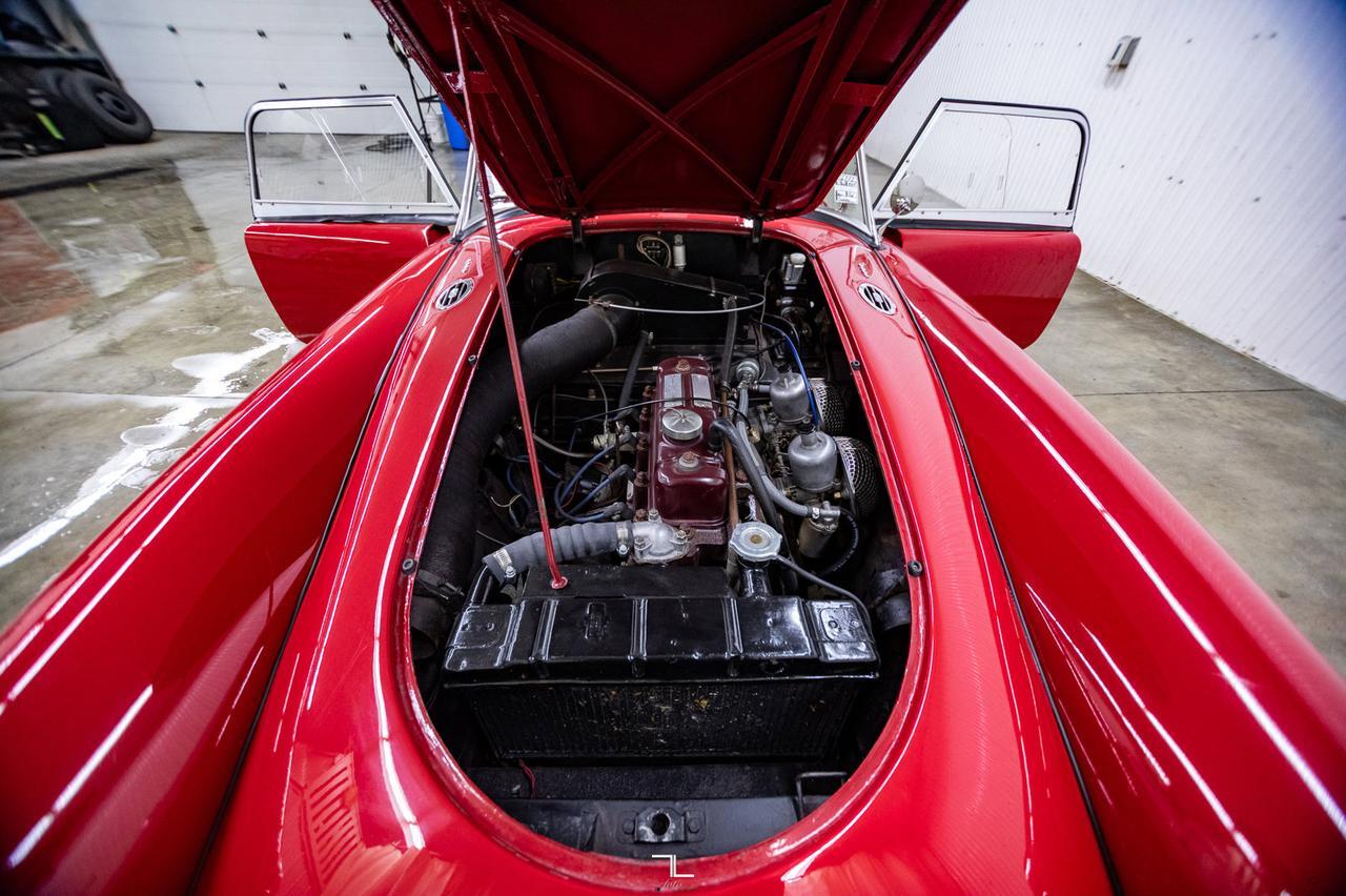 1962 MG MGA Mark 1 Roadster Manual Leather Red Deer AB