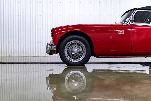 1962 MG MGA Mark 1 Roadster Manual Leather Red Deer AB