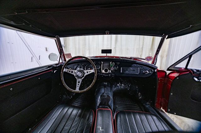 1962 MG MGA Mark 1 Roadster Manual Leather Red Deer AB
