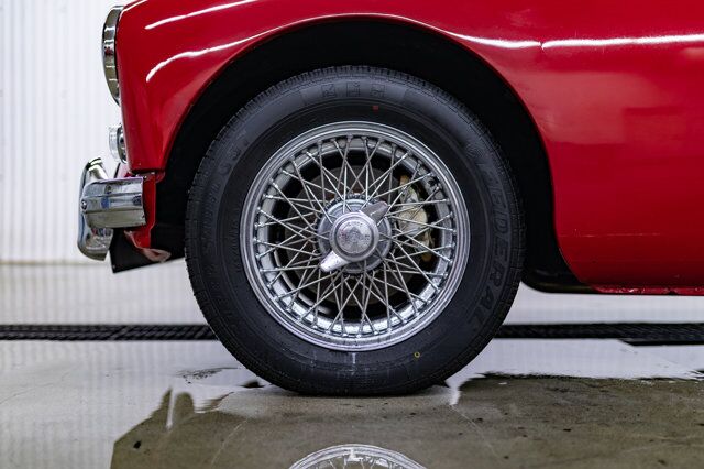 1962 MG MGA Mark 1 Roadster Manual Leather Red Deer AB