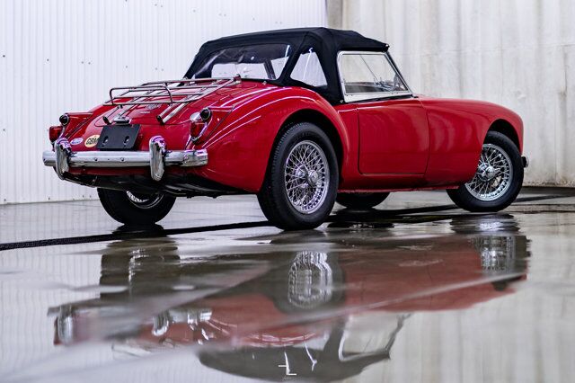 1962 MG MGA Mark 1 Roadster Manual Leather Red Deer AB