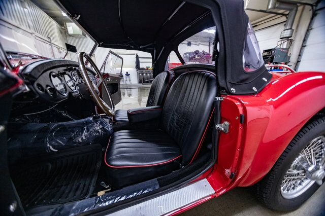 1962 MG MGA Mark 1 Roadster Manual Leather Red Deer AB