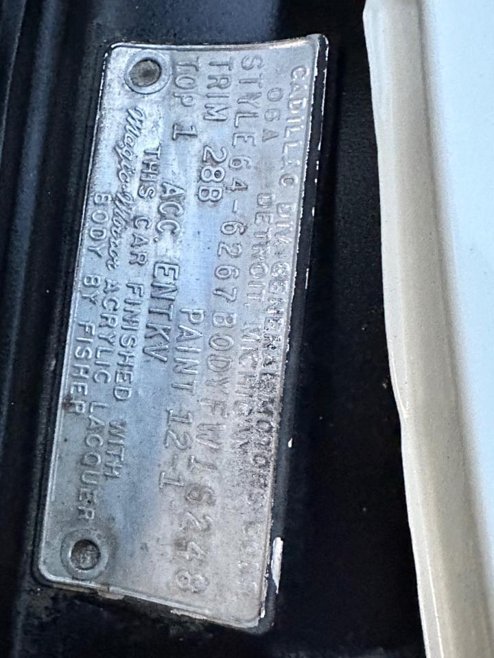 1964 Cadillac DeVille Convertible Charlton MA