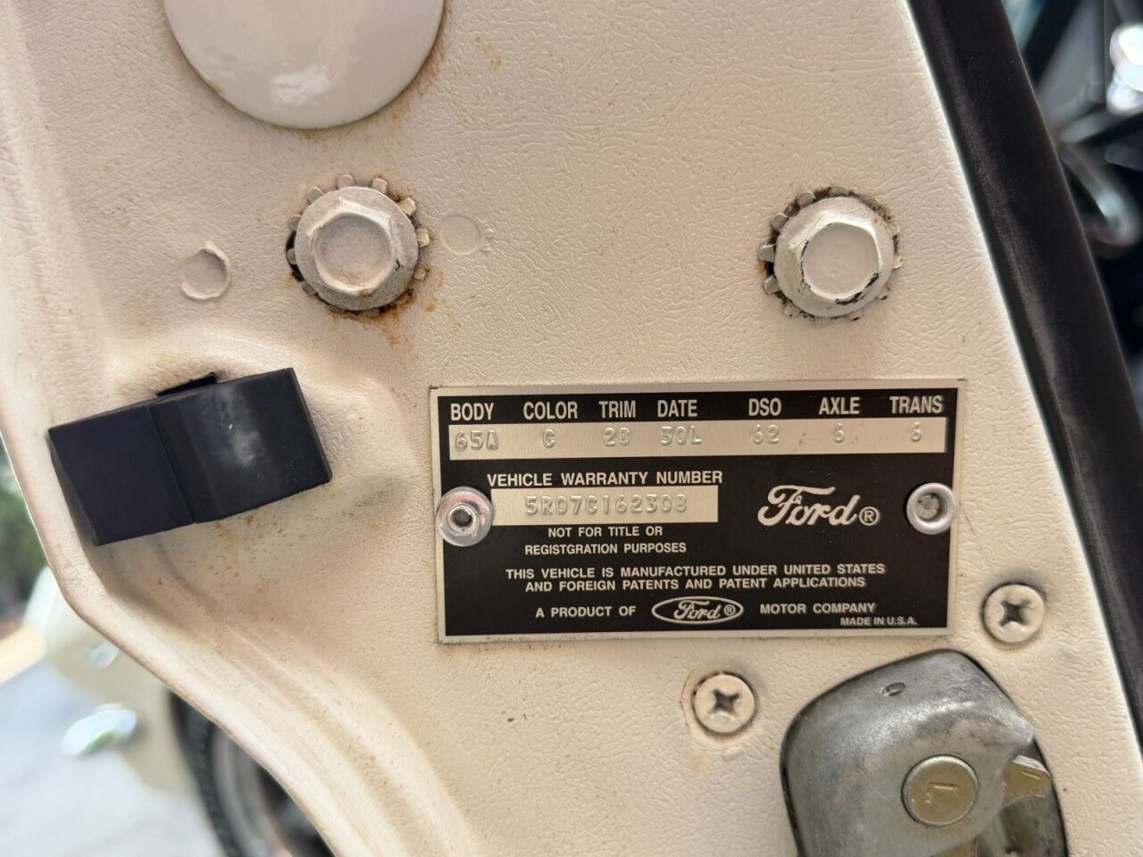 1965 No Make MUSTANG Charlton MA