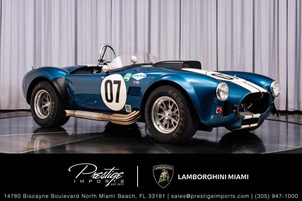 1965 Shelby Cobra 427 R 1 of 2 R-Specification CSX4000-Series Cars North Miami Beach FL