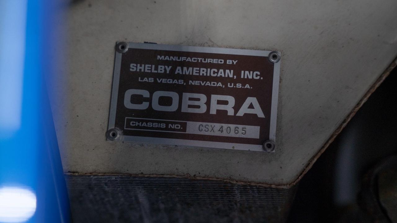 1965 Shelby Cobra CSX-4000 427 S/C Franklin TN