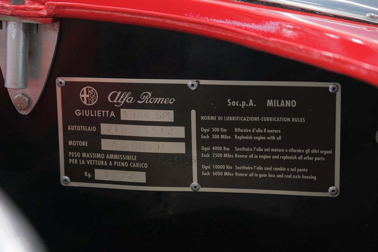 1966 Alpha Romeo Giulietta Spider Miami FL