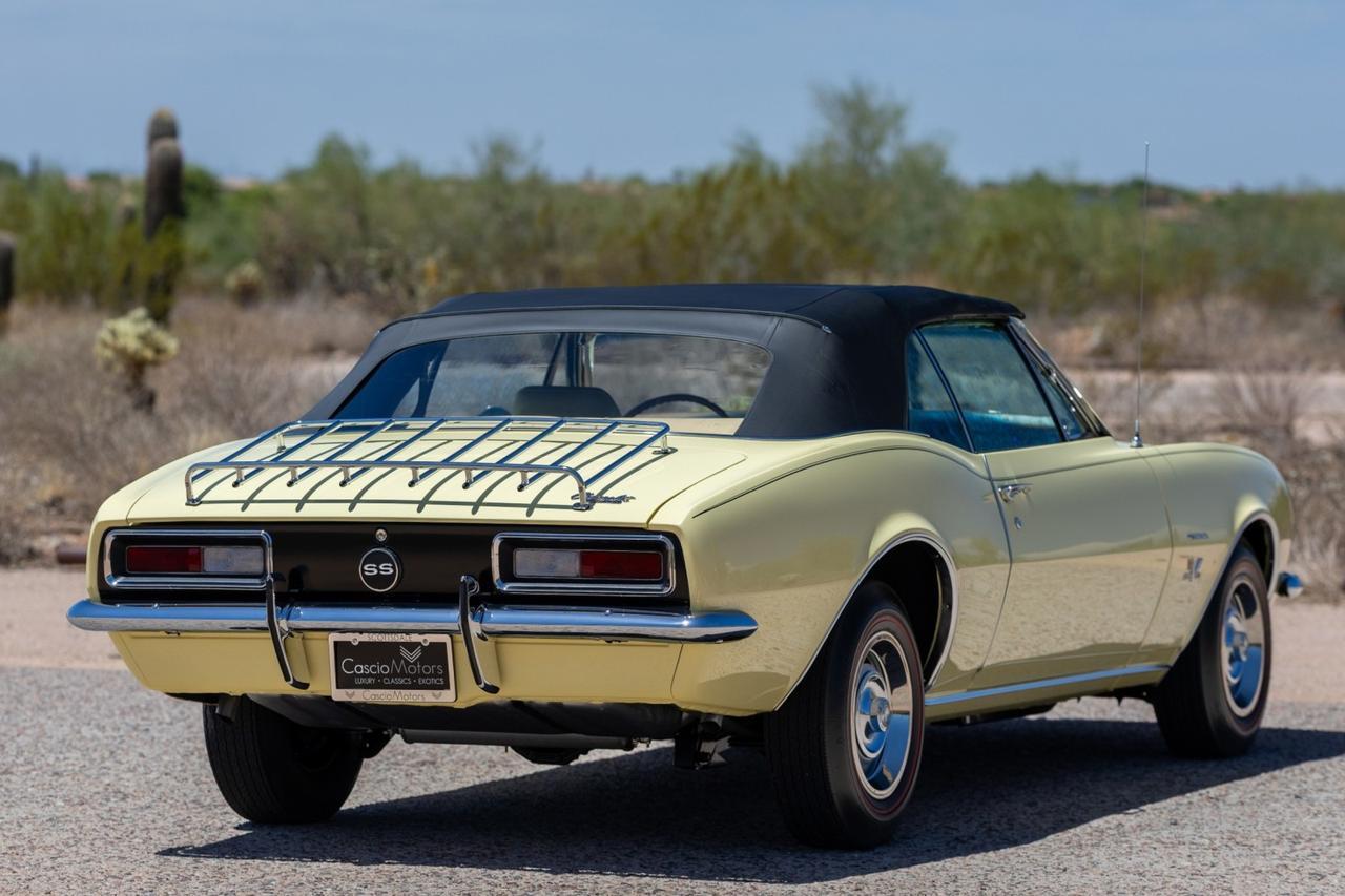 1967 Chevrolet Camaro SS L35 396ci 325hp #'s Matching Convertible 4-Spd Scottsdale AZ