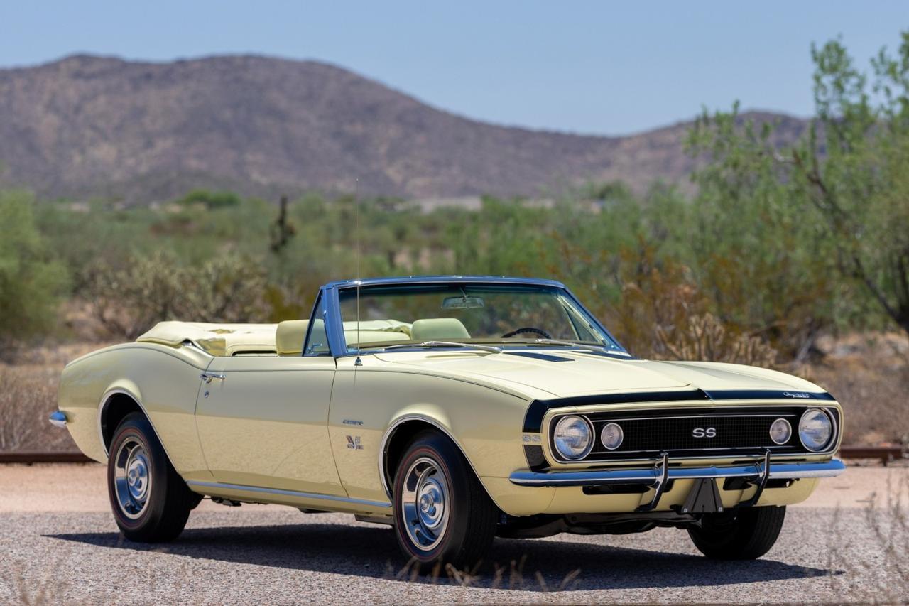 1967 Chevrolet Camaro SS L35 396ci 325hp #'s Matching Convertible 4-Spd Scottsdale AZ