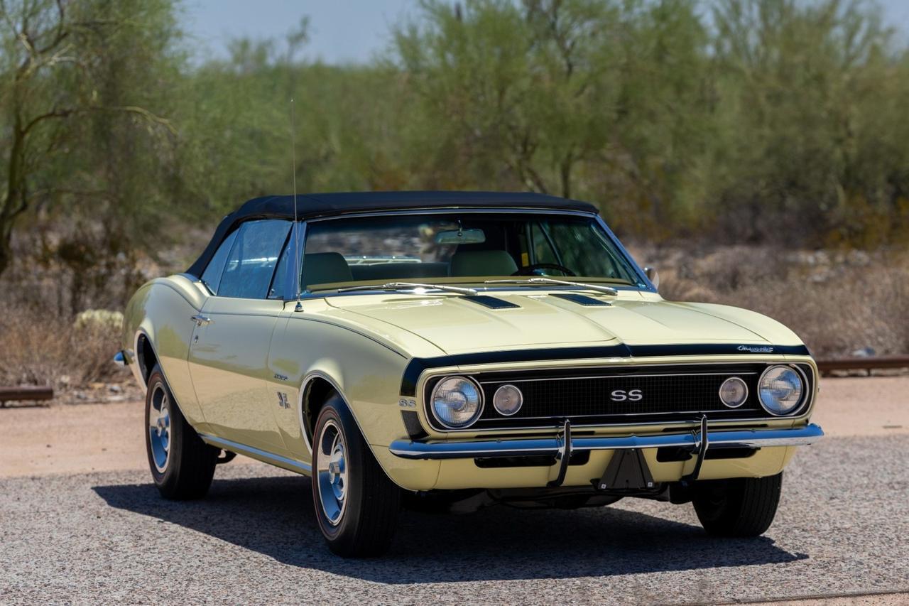 1967 Chevrolet Camaro SS L35 396ci 325hp #'s Matching Convertible 4-Spd Scottsdale AZ