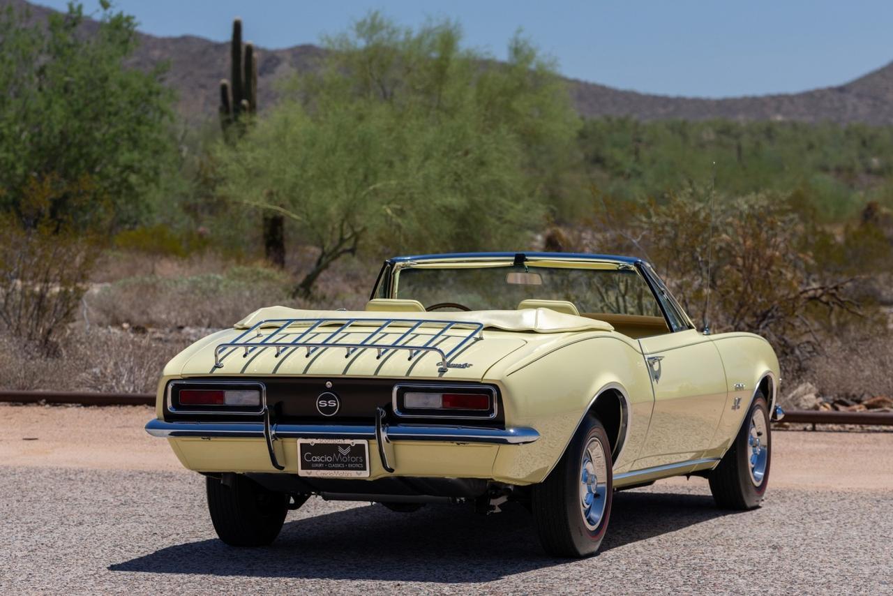 1967 Chevrolet Camaro SS L35 396ci 325hp #'s Matching Convertible 4-Spd Scottsdale AZ