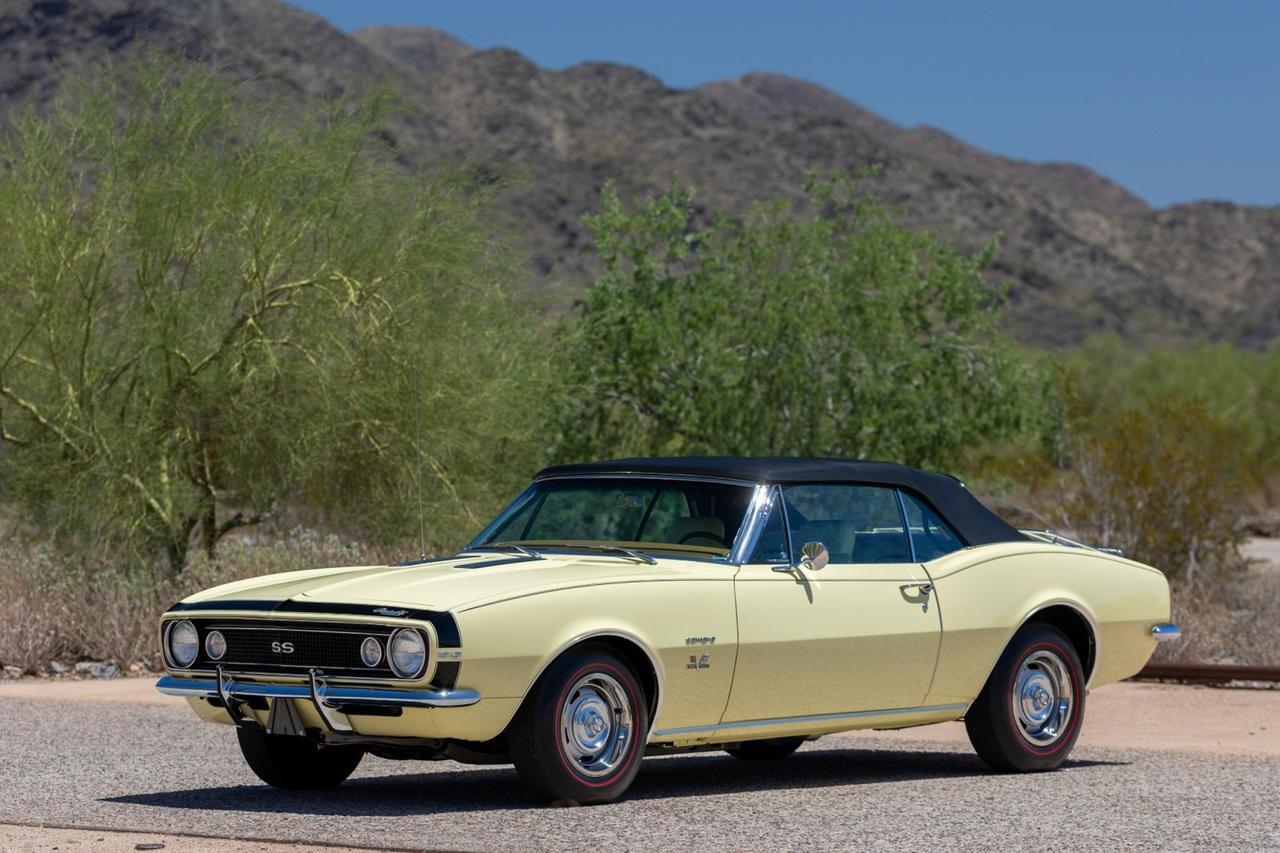1967 Chevrolet Camaro SS L35 396ci 325hp #'s Matching Convertible 4-Spd Scottsdale AZ
