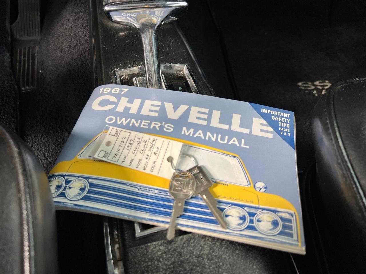 1967 Chevrolet Chevelle SS 396/325 HP, TH350 Automatic, A/C, Console Clock Houston TX