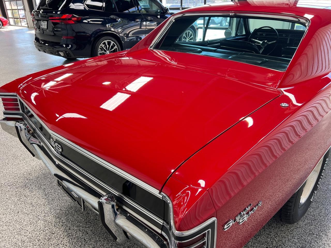 1967 Chevrolet Chevelle SS 396/325 HP, TH350 Automatic, A/C, Console Clock Houston TX