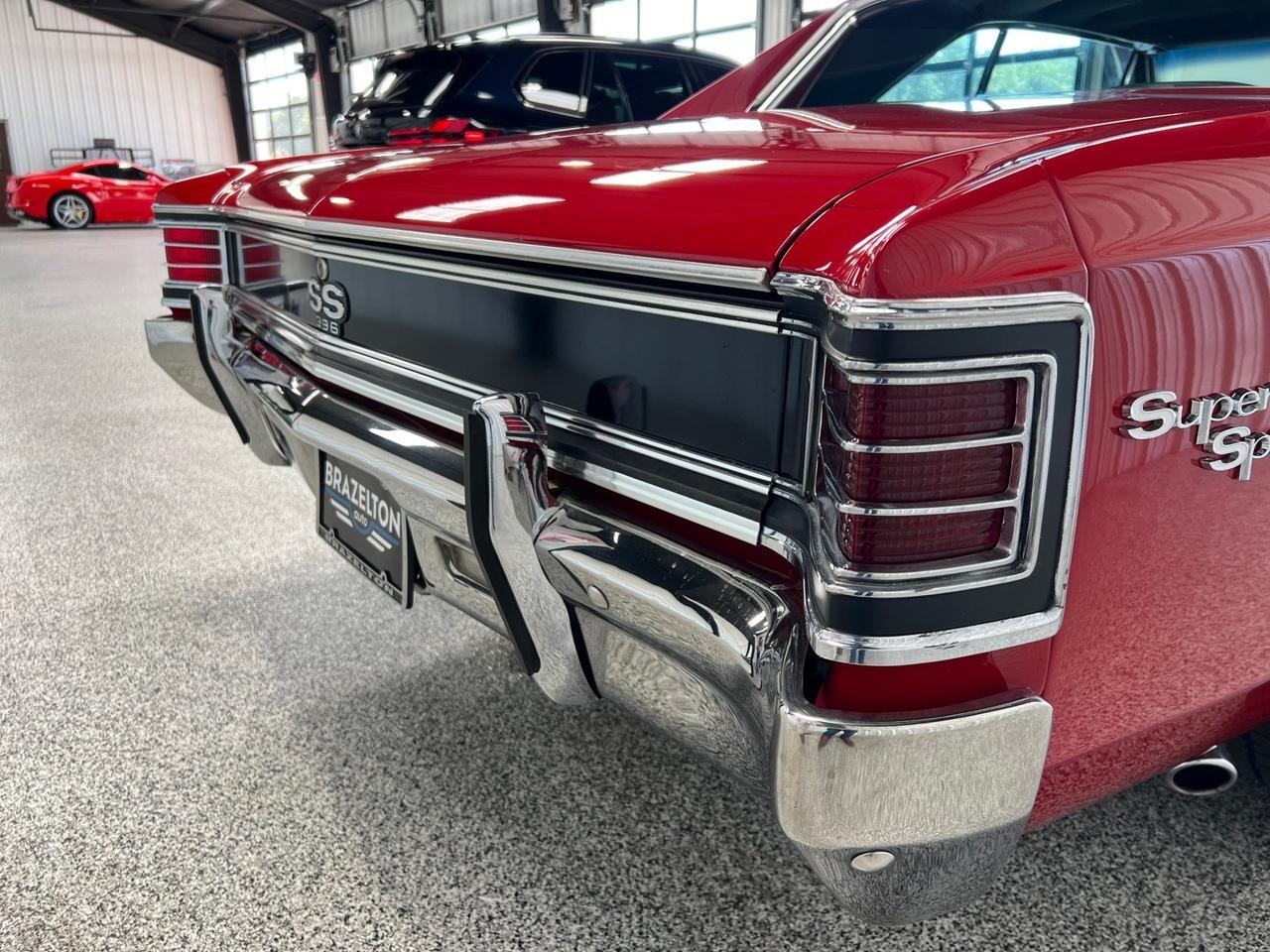 1967 Chevrolet Chevelle SS 396/325 HP, TH350 Automatic, A/C, Console Clock Houston TX