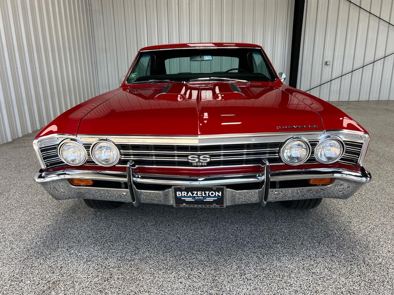 1967 Chevrolet Chevelle SS 396/325 HP, TH350 Automatic, A/C, Console Clock Houston TX