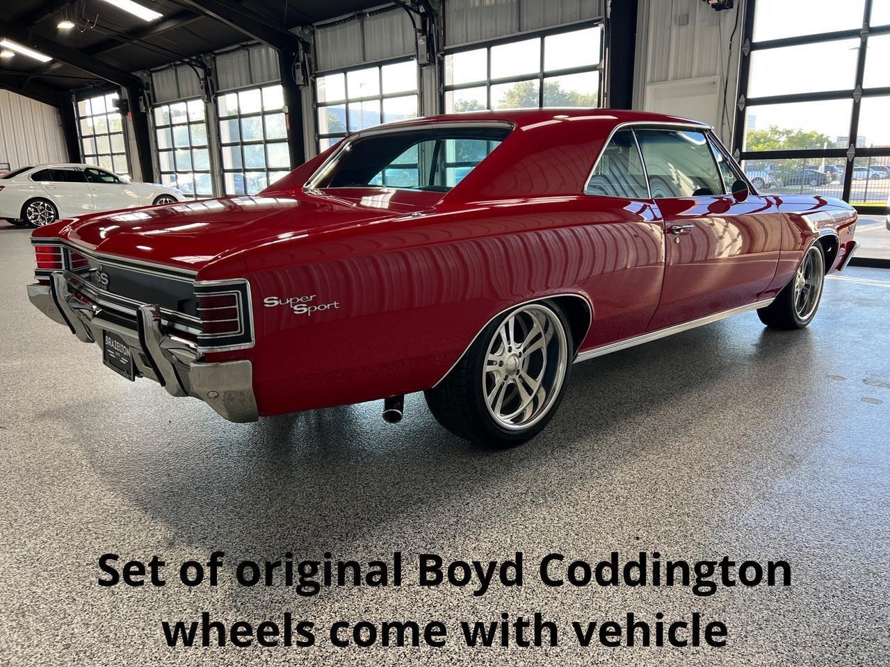 1967 Chevrolet Chevelle SS 396/325 HP, TH350 Automatic, A/C, Console Clock Houston TX