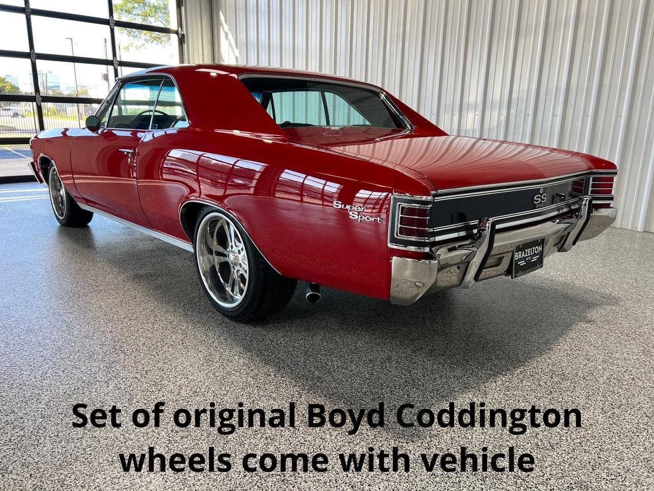 1967 Chevrolet Chevelle SS 396/325 HP, TH350 Automatic, A/C, Console Clock Houston TX