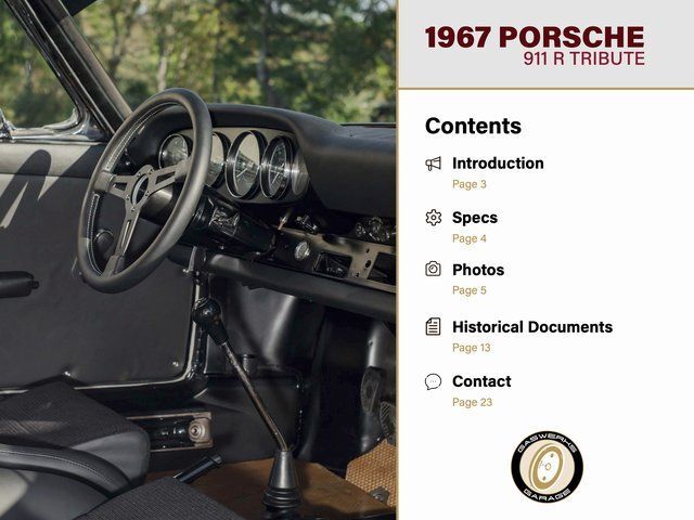 1967 Porsche 911 R Paramus NJ