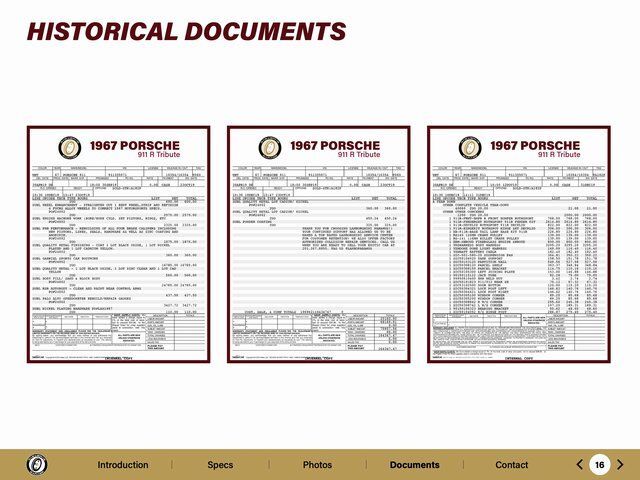 1967 Porsche 911 R Paramus NJ